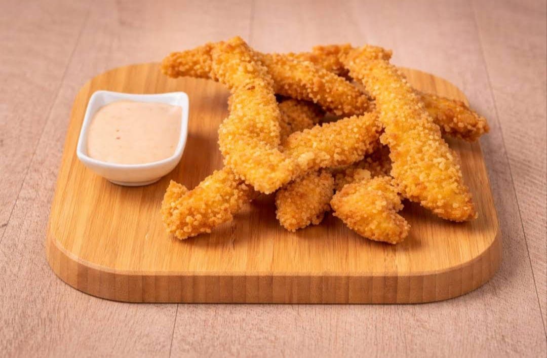 Tiras de pollo